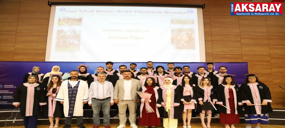 Teknik Bilimler’de mezuniyet coşkusu