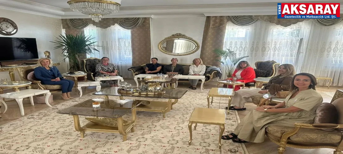 Türk Kadınlar Konseyi yöneticileri konakta ağırlandı