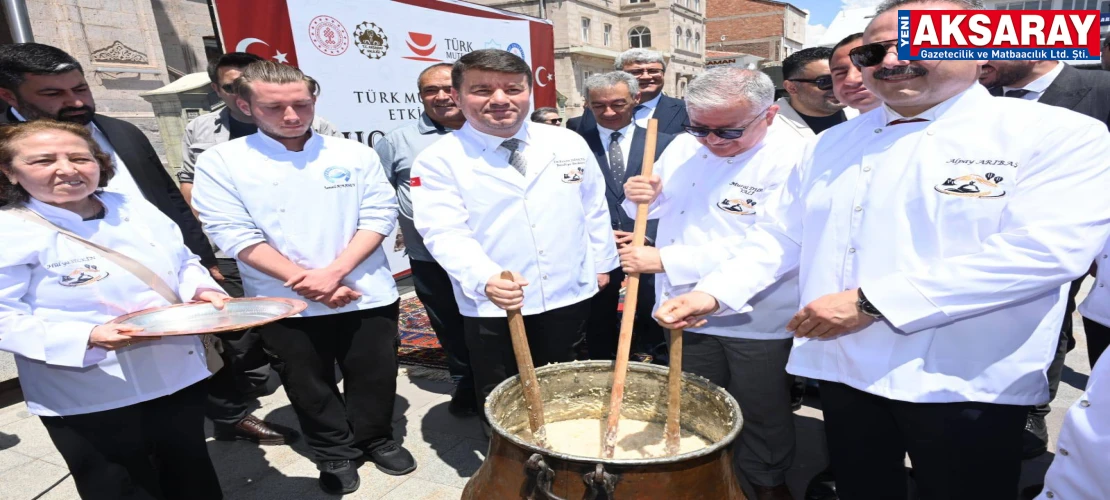 TÜRK MUTFAĞI HAFTASI COŞKUYLA KUTLANDI ‘Bir Sofrada Miras’ Rüzgârı