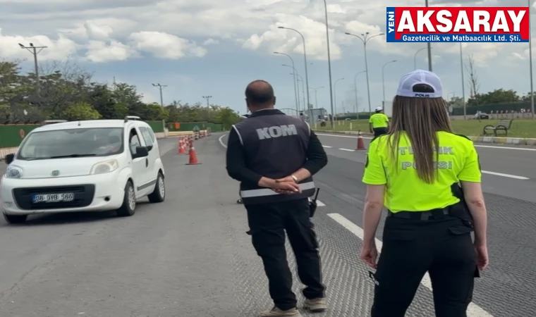 Yollarda bayram tatilinin yoğun denetimleri var