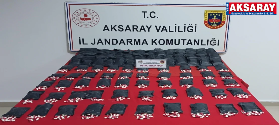 ZEHİR TACİRLERİNE DARBE  14 Bin 672 adet uyuşturucu hap ele geçirildi