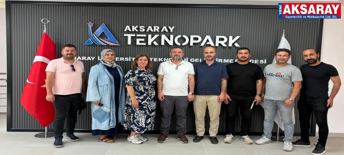 AHİLER TEKNOPARK’TAN AKSARAY TEKNOPARK’A ZİYARET Teknoparklar arası güç birliği