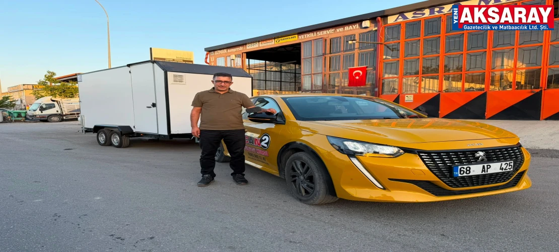 AKSARAY’DA BİR İLK Karavan / Römork ehliyet eğitimi başladı