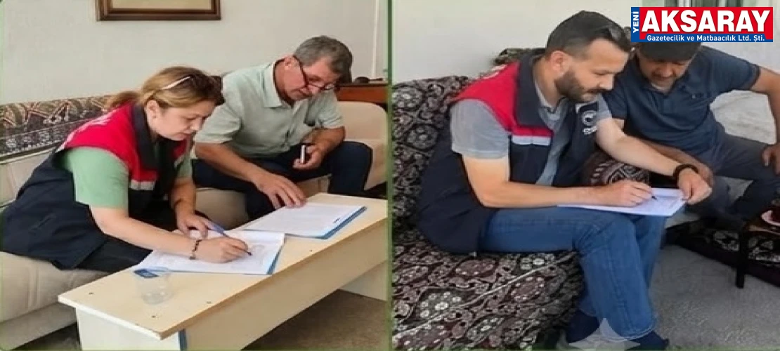 Aksaray’da çiftliklerde Muhasebe Veri Ağı çalışmaları devam ediyor