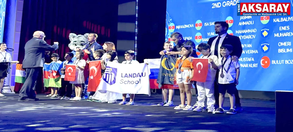 AKSARAY’DAN BÜYÜK GURUR  Bakü’de Matematik Olimpiyatı Şampiyonu çıkardık