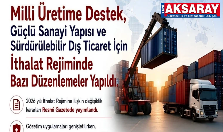 Bazı üretim girdilerinde gümrük vergileri indirildi