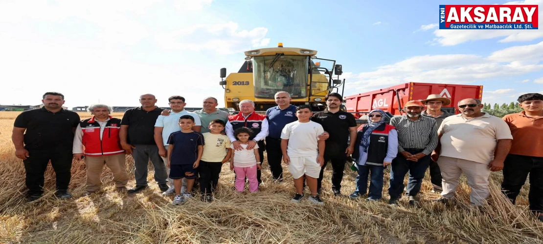 ÇİFTÇİLERLE BULUŞMA Kazıcıktol’da buğday hasadı