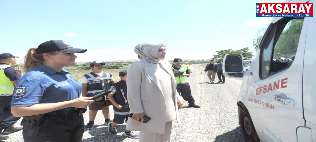Kaymakam Trafik Denetimi yaptı