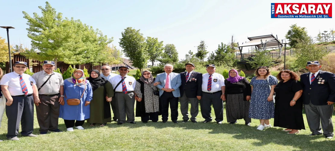 KIBRIS BARIŞ HAREKÂTI’NIN 52. YILI Gazilerle bir araya geldiler