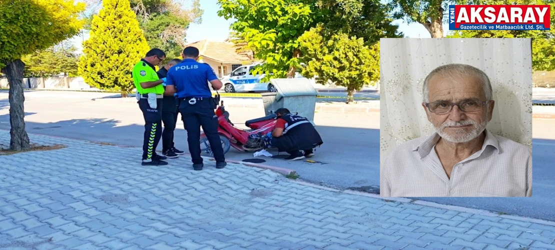 Motosiklet üzerinde kalp krizi geçiren adam hayatını kaybetti