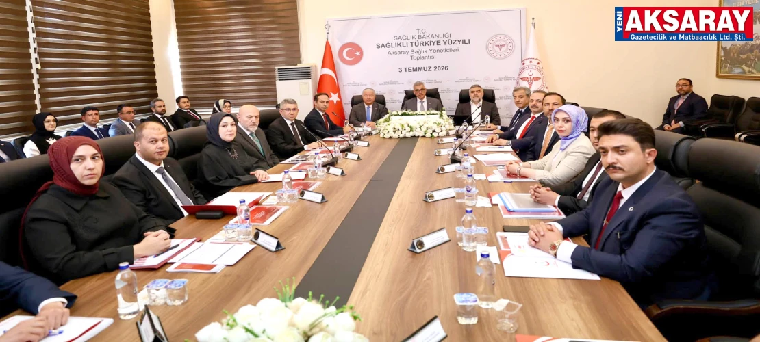 SAĞLIK BAKANI PROF. DR. MEMİŞOĞLU AKSARAY’DA KONUŞTU: Devlet hastanesinin 6 ay içinde temeli atılacak