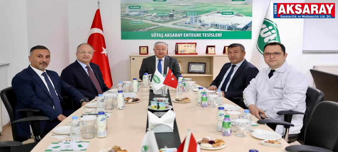 Sütaş tesisleri incelendi
