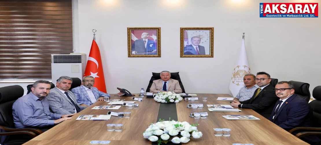TURİZM ALTYAPI BİRLİĞİ ENCÜMEN TOPLANTISI Aksaray turizminin geleceği masaya yatırıldı