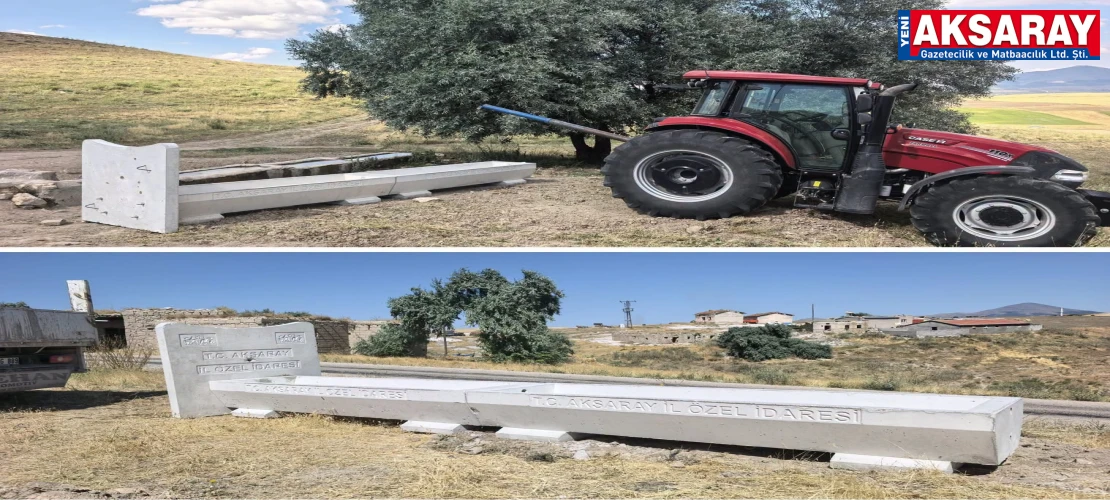 ÜRETİCİYE DESTEK 12 Köye hayvan içme suyu sıvatı