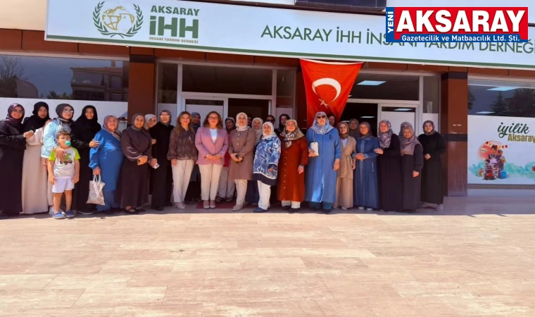 Yardım Derneği hakkında bilgi aldılar