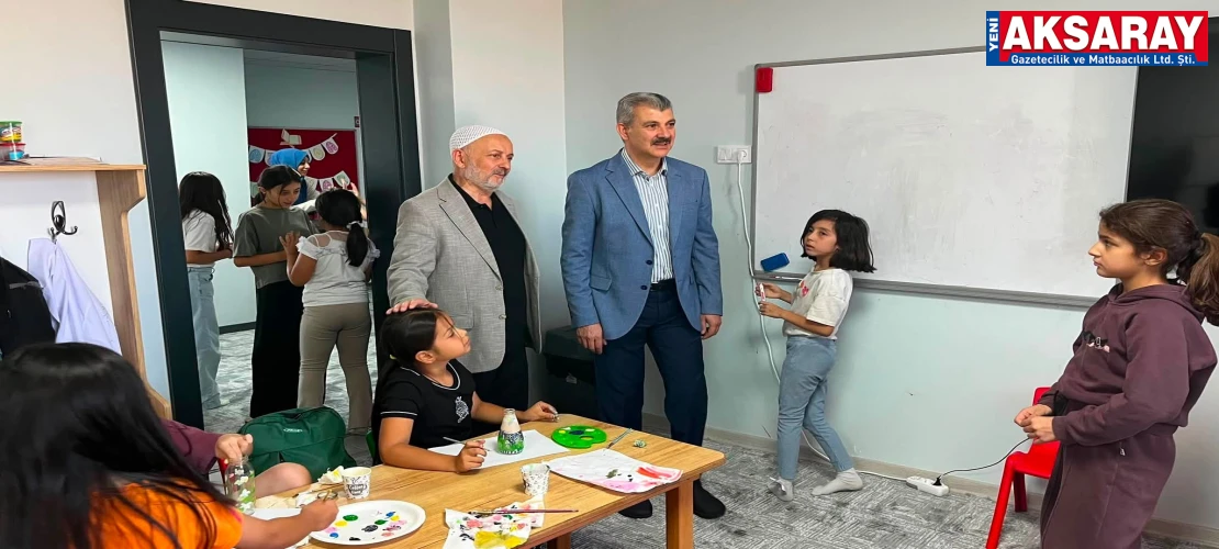 550 Öğrenci tam gün eğitim gördü