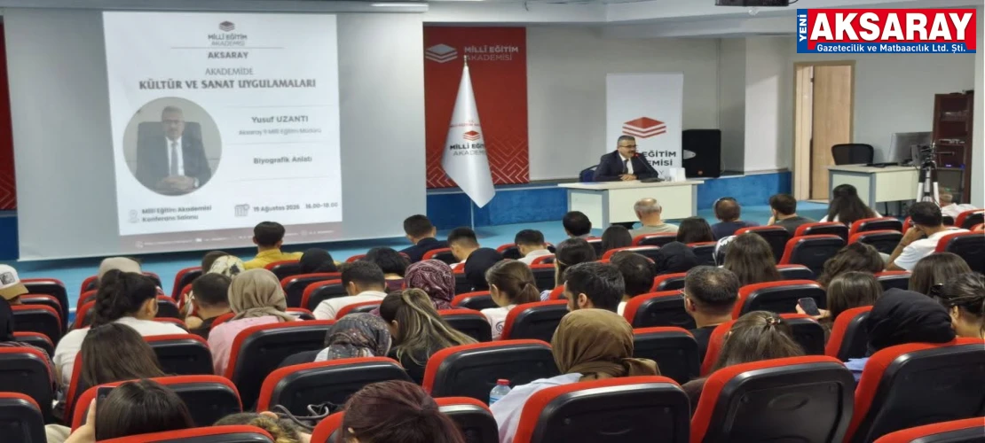 Aday öğretmenlerle mesleki değerlendirme