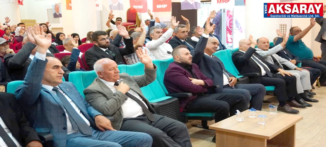 AĞAÇÖREN VE SARIYAHŞİ İLÇE KONGRELERİ TAMAMLANDI MHP’de kongre coşkusu
