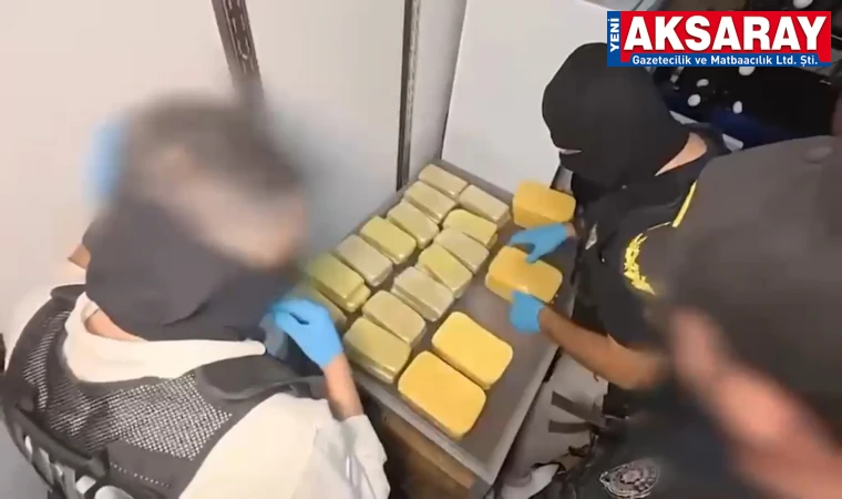 Aksaray dahil 71 ilde dev uyuşturucu operasyonu