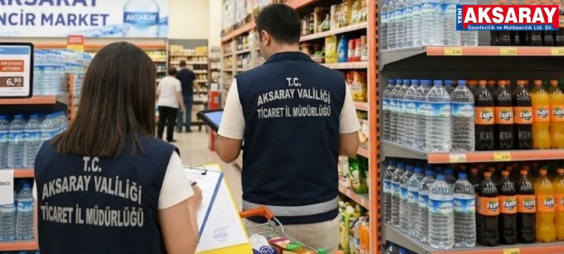 AKSARAY TİCARET İL MÜDÜRLÜĞÜ TEMMUZ AYI DENETİM RAPORU  151 İşletmede 9 bin 500 ürün incelendi