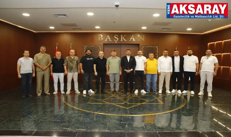 Aksarayspor yönetiminden Dinçer’e ziyaret