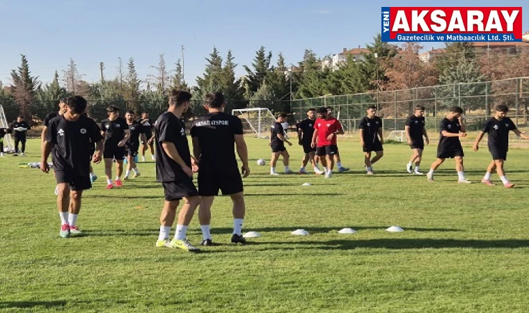 Aksarayspor’da 1. Etap kamp devam ediyor