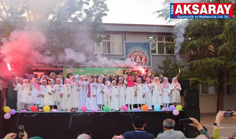 Beş hafta boyunca hem öğrendiler hem eğlendiler