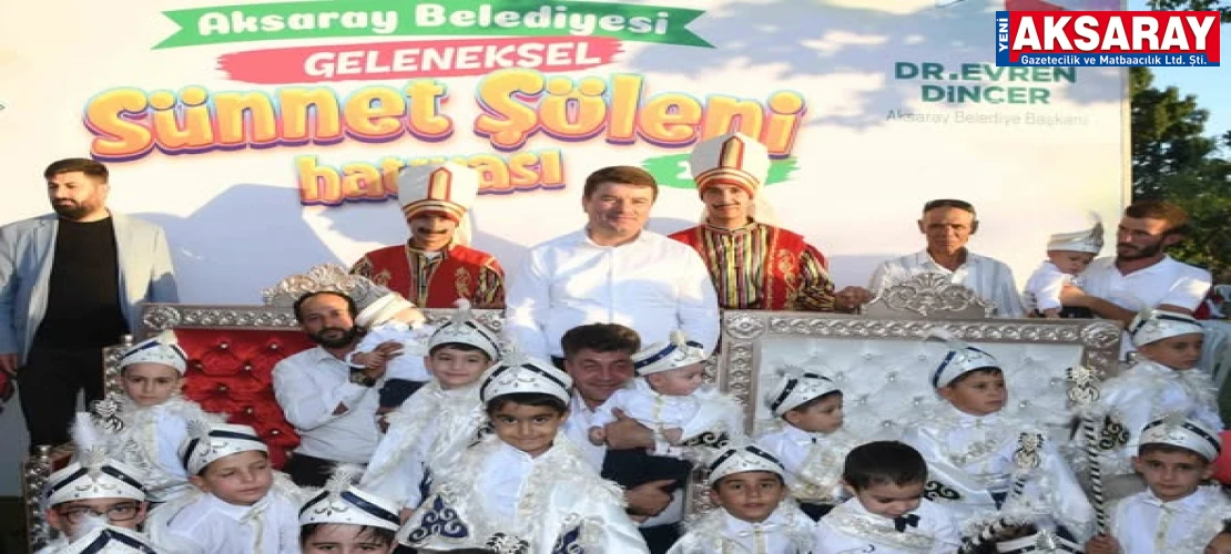 Bin çocuğun sünnet sevinci şölene dönüşecek