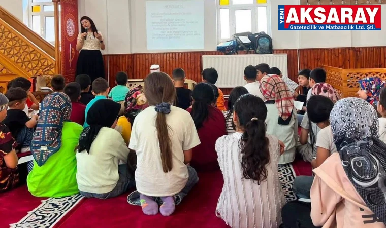 Camide çocuklara yönelik bilgilendirme semineri düzenlendi