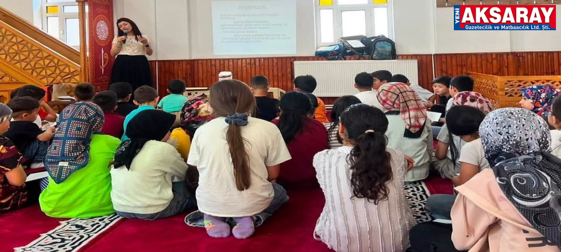 Camide çocuklara yönelik bilgilendirme semineri düzenlendi