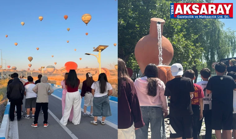 Devlet emaneti çocuklar Nevşehir’i gezdi