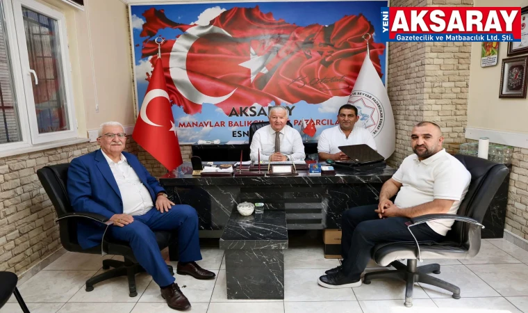 Esnaf Başkanlarına ziyaret