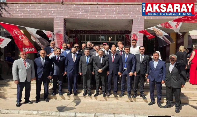 FATİH DOĞAN GÜVEN TAZELEDİ MHP Ortaköy ilçe kongresi yapıldı