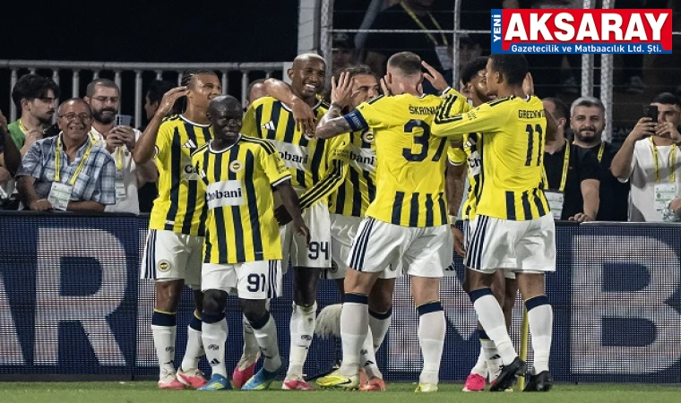 Fenerbahçe avantajı kaptı FENERBAHÇE: 2- STURM GRAZ: 0