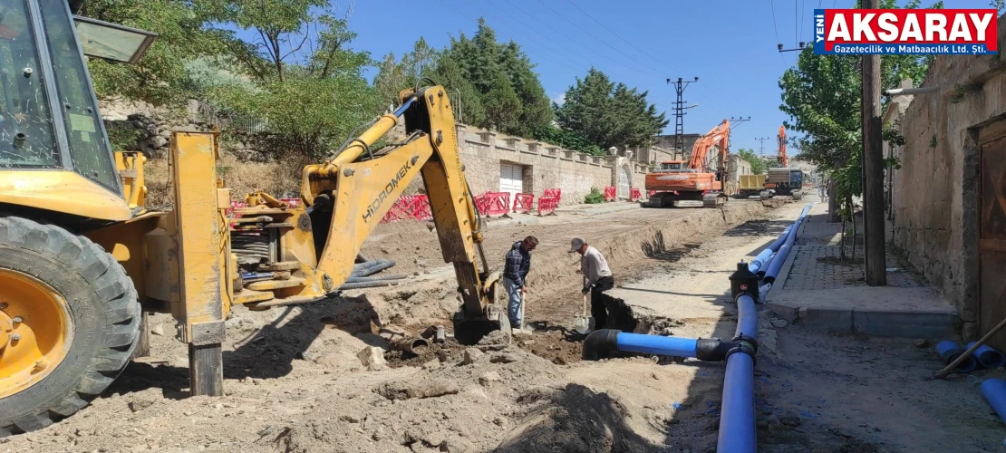 Güzelyurt’ta elektrik hatları ve içme suyu şebekesi yenileniyor