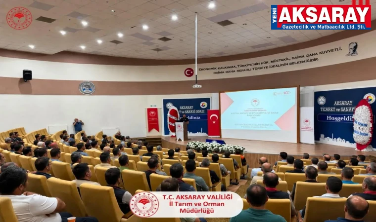 HASTALIKTAN ARİ İŞLETME VE HAYVAN SAĞLIĞI Bilgilendirme toplantısı düzenlendi