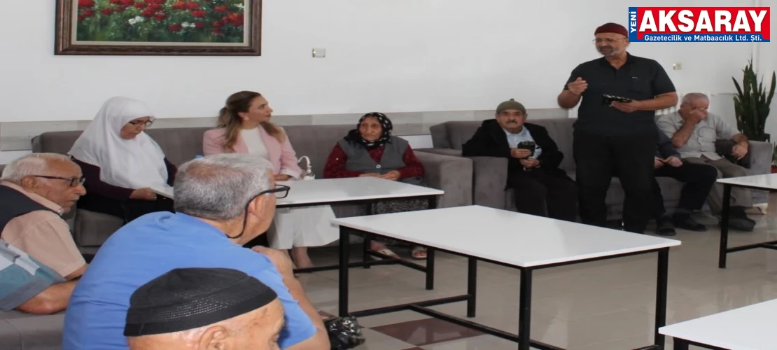 Huzurevine Mevlid Kandili ziyareti