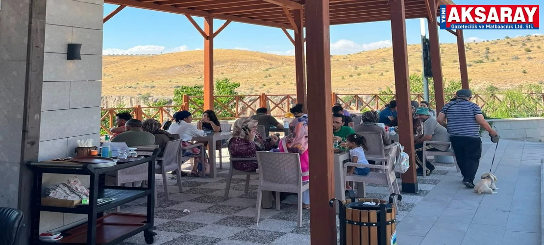 Ihlara Vadibaşı Sosyal Tesisleri’nde lezzet molası