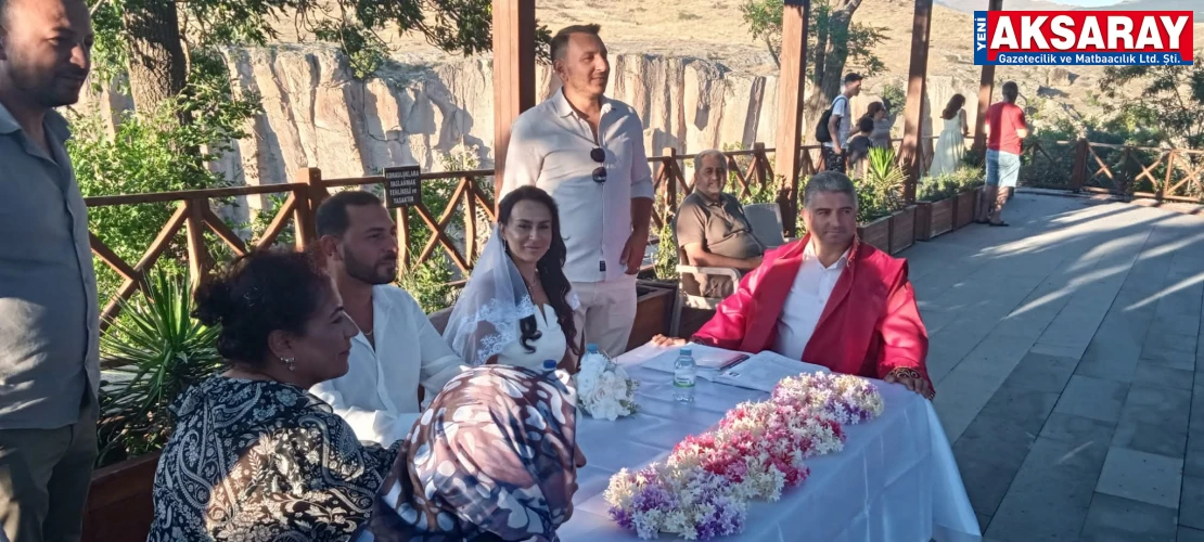 Ihlara Vadisi manzaralı "Evet!"