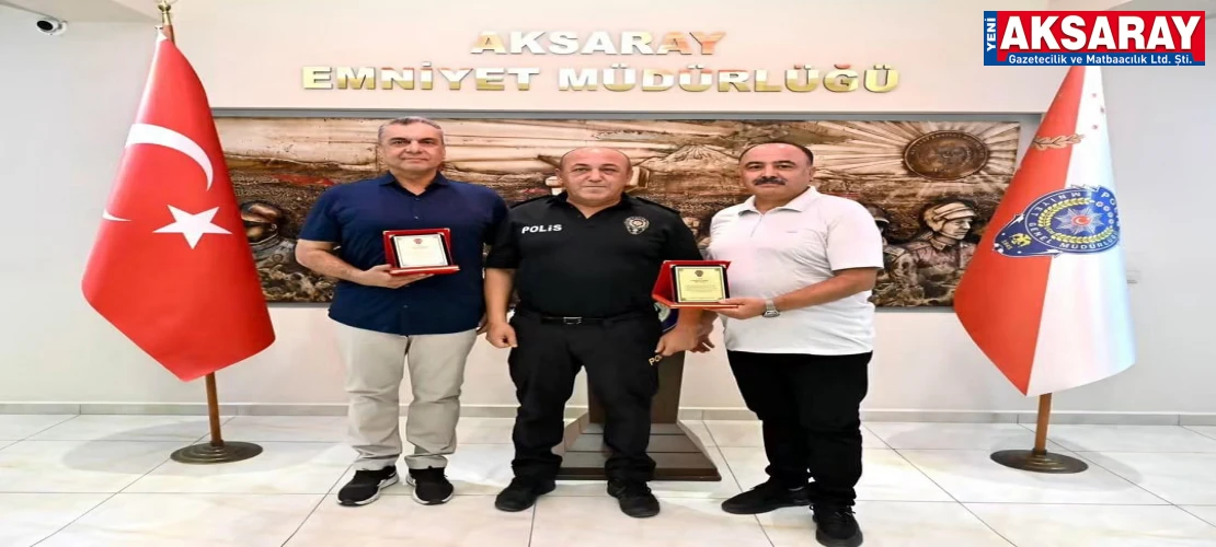 İl Emniyet Müdürlüğü  Emekliye ayrılan personel için veda merasimi