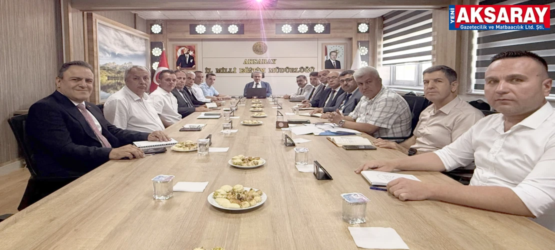 İlçe Müdürleri ile eğitimi değerlendirdiler