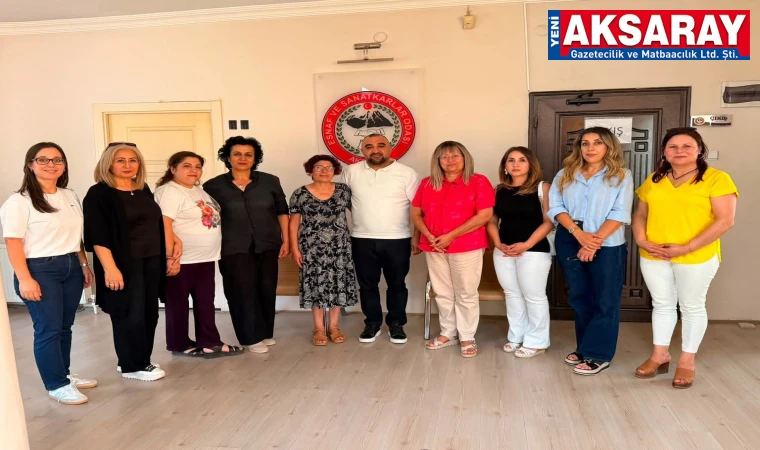 İYİ Parti Kadın Politikaları’ndan Aksaray Esnaf ve Sanatkârlar Odası’na Ziyaret