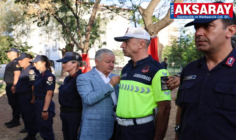 Jandarmada Rütbe Terfi Töreni