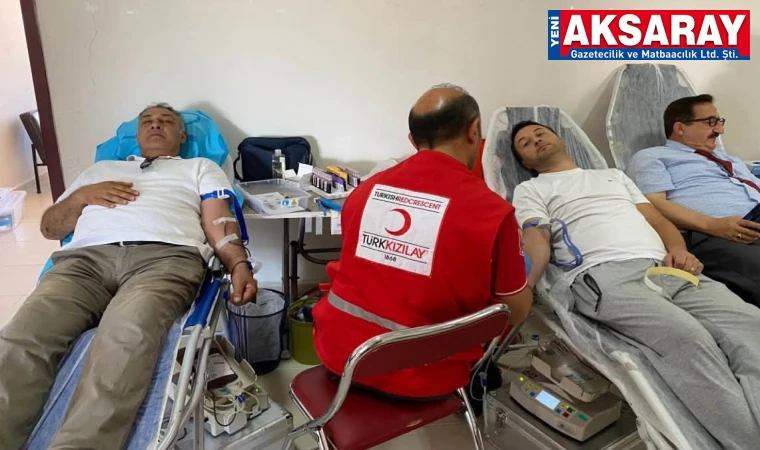 Kan bağışı kampanyasına Teşekkür edildi