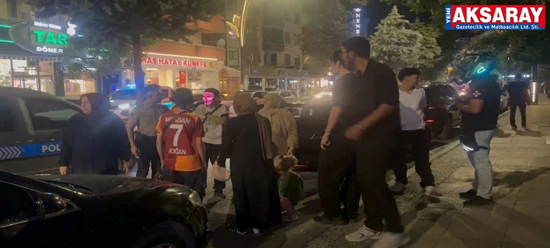 Kavga paniğinde kadına araç çarptı