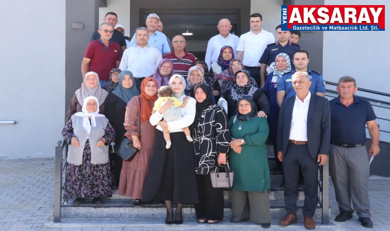 Kaymakam köyleri dolaşıyor