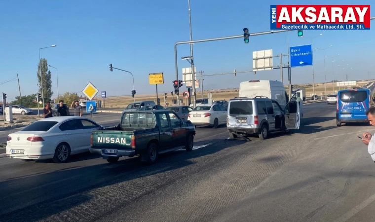 Konya yolunda zincirleme kaza