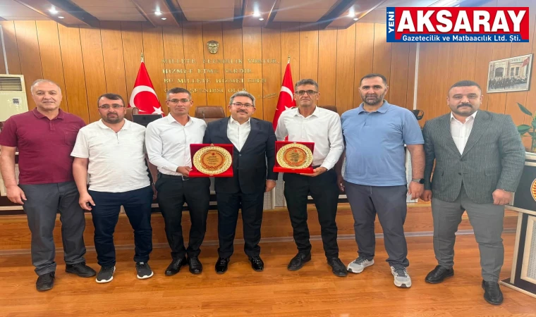 Köy muhtarlarından hizmete teşekkür