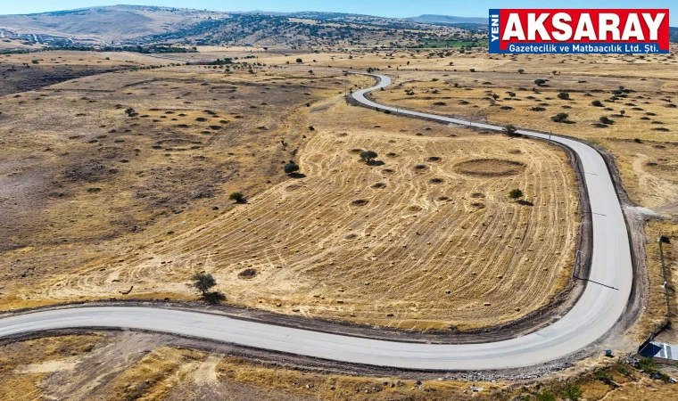 Köylerde yol ve altyapı mesaisi