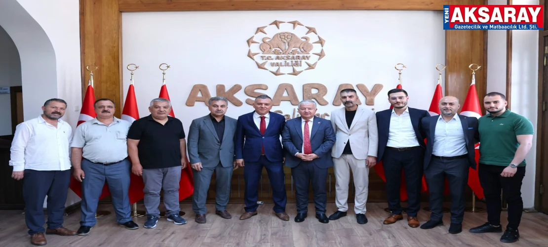 Kuyumculardan vali Duru’ya ziyaret